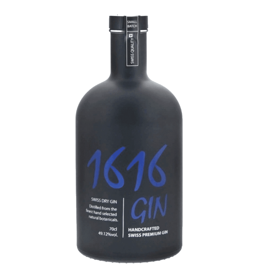 Visuel bouteille Gin 1616