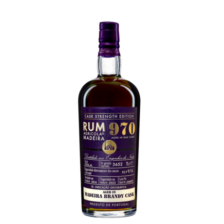 Visuel brandy cask | Single cask Engenhos do Norte | Rhum de Madère