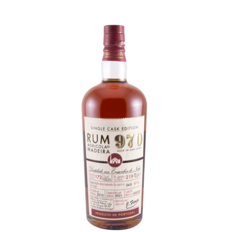 Visuel single cask 970 | rhum de Madère